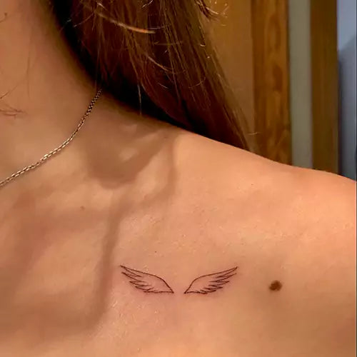 Small Wings Tattoo